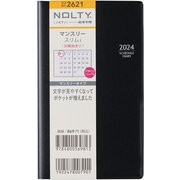 NOLTY(ノルティ) マンスリー スリム-i 日曜 ブラック 2024年1月始まり 2621