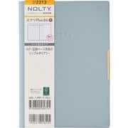 ウィークリー NOLTY(ノルティ) エクリPlusB6-7 ブルー 2024年1月始まり 2313