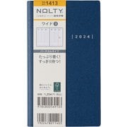 ウィークリー NOLTY(ノルティ) ワイド3 ネイビーブルー 2024年1月始まり 1413