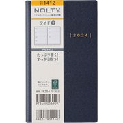 1412 [ウィークリー NOLTY（ノルティ） ワイド2 ダークネイビー 2024年1月始まり]