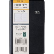 ウィークリー NOLTY(ノルティ) ライツ2 黒 2024年1月始まり 1241