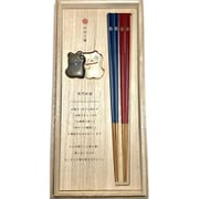 箸・箸置セット 笑門来福 猫