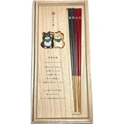 箸・箸置セット 笑門来福 柴犬