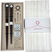 AIMUSUBI 八角糸巻 七宝箸置揃え