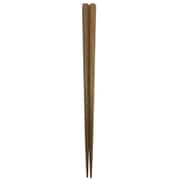 六角箸 ナチュラルウッド チーク 22.5cm