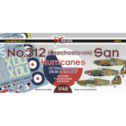 MKMDKD48059 1/48 デカール ホーカー ハリケーン 英空軍 第312（チェコスロバキア） 飛行隊 [プラモデル用品]