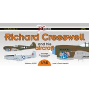 MKMDKD48P04 1/48 デカール リチャード・クレスウェル少佐 （濠空軍）乗機 [プラモデル用品]