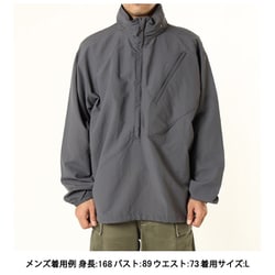 W2LS LV4 SUPPLEX WIND SHIRT WT23132AD GREY Mサイズ [ウインドブレーカー メンズ]