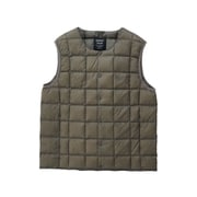 【GRAMICCI×TAION】インナーダウンベスト INNER DOWNVEST G3FU-J100-TG STONEGREY Lサイズ [アウトドア ダウンベスト ユニセックス]