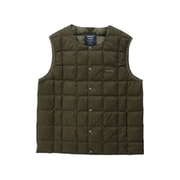 【GRAMICCI×TAION】インナーダウンベスト INNER DOWNVEST G3FU-J100-TG DEEPOLIVE Mサイズ [アウトドア ダウンベスト ユニセックス]