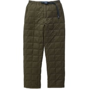 【GRAMICCI×TAION】ダウンパンツ DOWN PANT G3FU-P103-TG DEEP OLIVE XLサイズ [ダウンパンツ ユニセックス]