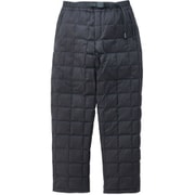 【GRAMICCI×TAION】ダウンパンツ DOWN PANT G3FU-P103-TG BLACK Mサイズ [ダウンパンツ ユニセックス]