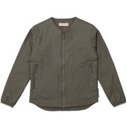 オクタライニングのカーディガン 021052 O22 オリーブネズミ サイズ二(S) [アウトドア カーディガン ユニセックス]