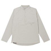 ソフトシェルフリースのプルオーバーシャツ 021056 H26 ハイジロ サイズ三(M) [アウトドア シャツ ユニセックス]
