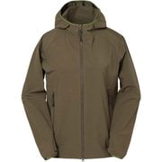 Women's Soft Shell Fleece Jacket 011039 D09 ダークベージュ Sサイズ [ソフトシェルジャケット レディース]