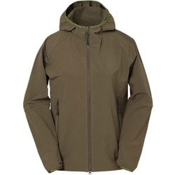 Women's Soft Shell Fleece Jacket 011039 D09 ダークベージュ Lサイズ [ソフトシェルジャケット レディース]