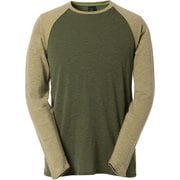 Merino Wool Two Toned LS Tee 011047 ボア XSサイズ [アウトドア カットソー メンズ]