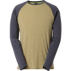 Merino Wool Two Toned LS Tee 011047 I.インク XLサイズ [アウトドア カットソー メンズ]