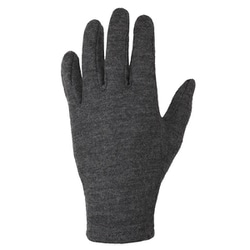 ウールインナーグローブ 013059 K23 ケシズミイロ Mサイズ [アウトドア インナーグローブ]