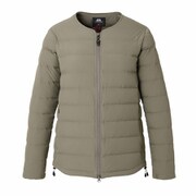 ウィメンズ ストレッチ ダウン カーディガン WOMEN'S STRETCH DOWN CARDIGAN 424148 D46 ダスティオリーブ Sサイズ [アウトドア ダウン レディース]