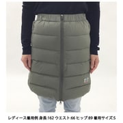 W'sストレッチダウンSKIRT 424468 D.オリーブ Lサイズ [アウトドア スカート]