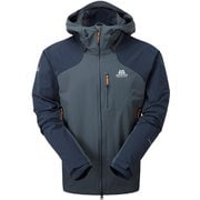 フロンティア フーデッド ジャケット FRONTIER HOODED JACKET 417195 Ombre Blue Mサイズ [ソフトシェルジャケット メンズ]