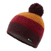 ウィメンズ フラッシュ バブル ビーニー WOMEN'S FLASH BOBBLE BEANIE 412051 R62 レーズン [ニットキャップ ビーニー]