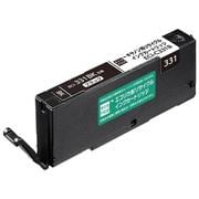 互換リサイクルインクカートリッジ キヤノン BCI-331BK ブラック(染料) インク残量表示完全対応 ECI-C331B