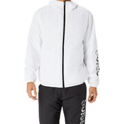 ヘックスグラフィック 中わた ウインドブレーカーフーディー 2031E238 100 ブリリアントホワイト Lサイズ [フィットネス ジャケット ユニセックス]