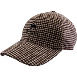 BZC-2330WD WIBR F [千鳥風柄キャップ ワインブラウン F]