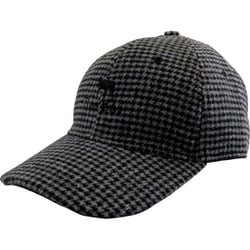 BZC-2330WD BK F [千鳥風柄キャップ ブラック F]