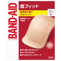 バンドエイド 救急絆創膏 超フィット Lサイズ 7枚