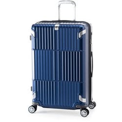スーツケース Departure（ディパーチャー） 拡張タイプ 旅行日数目安：8～10泊 85L/拡張時98L TSAロック搭載 後輪ストッパー 10年保証 HD-502S-297M-1 マットネイビーEx