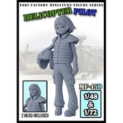 MF-45D 1/48 & 1/72 現用 女性ヘリコプター・パイロットセット 2体入 [組立式プラスチックモデル]