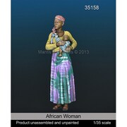 Man35158 1/35 現用 アフリカの女性 [組立式プラスチックモデル]