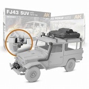 MAC35224 1/35 現用 トヨタFJ43 オプション装備品セット （AKインタラクティブ用） [プラモデル用パーツ]