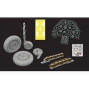 EDU644233 1/48 Bf109K-4 「ルックプラス」 計器盤 w/パーツセット （エデュアルド用） [プラモデル用パーツ]