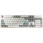 104キー 有線 静電容量無接点方式キーボード(US配列)(S104 WHITE) S104EC(S)/35gf