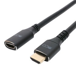 4K 60Hz対応 HDMI延長ケーブル 1m ブラック HET-P10/BK