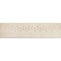 拭ける インテリアマット 45×180 チューリップ