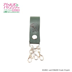 ガールズ＆パンツァー レザーホルダー 五十鈴 華 [キャラクターグッズ]