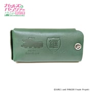 ガールズ＆パンツァー レザーキーケース 継続高校 [キャラクターグッズ]