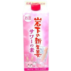 岩下の新生姜サワーの素 20度 500ml [リキュール]