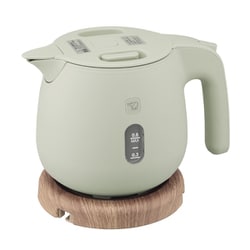 電気ケトル 0.6L・1300W ダスティグリーン CK-SA06-GZ