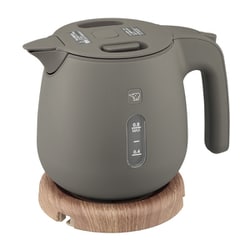 電気ケトル 0.8L・1300W チェスナットブラウン CK-SA08-TZ