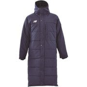 パデットロングコート JMJF1424 NV ネイビー 2XLサイズ [サッカー フットサル ジャケット メンズ]