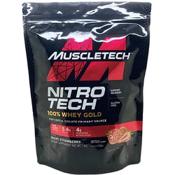 ヨドバシ.com - マッスルテック MUSCLETECH NITROTECH 100％ WHEY GOLD ホワイトストロベリー 1kg  通販【全品無料配達】