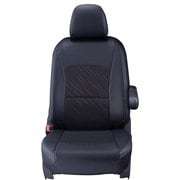 17ETB1096KT [シートカバー 全席セット ハイエースバン / レジアスエースバン クール ブラック×タンベージュ]