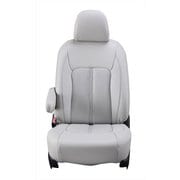 23ETB1096L [シートカバー 全席セット ハイエースバン / レジアスエースバン センターレザー ライトグレー]