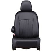 43ETB1096KE [シートカバー 全席セット ハイエースバン / レジアスエースバン ライン ブラック×ブルーステッチ]